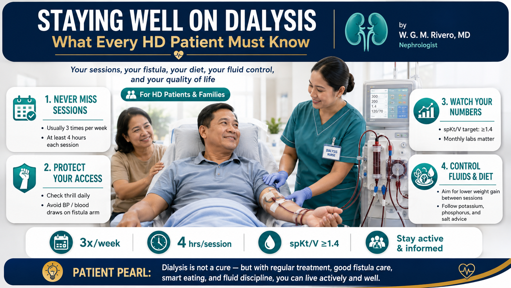 Staying Well on Dialysis — Patient Guide for Filipino HD patients