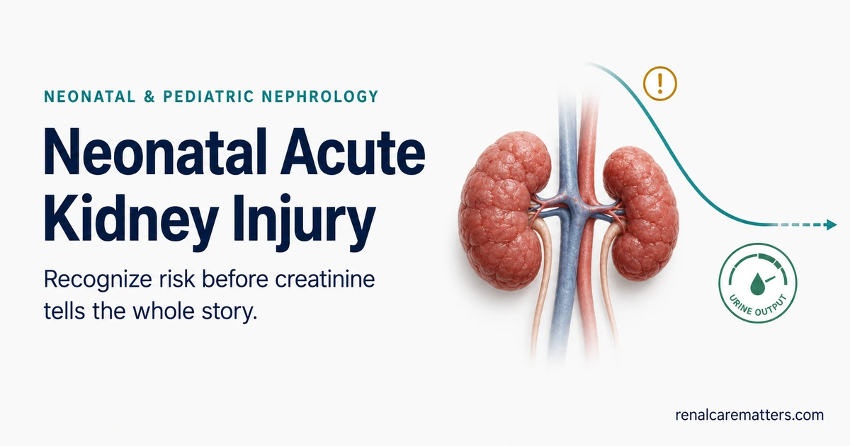 Neonatal Acute Kidney Injury — a clinician guide by W. Rivero, MD