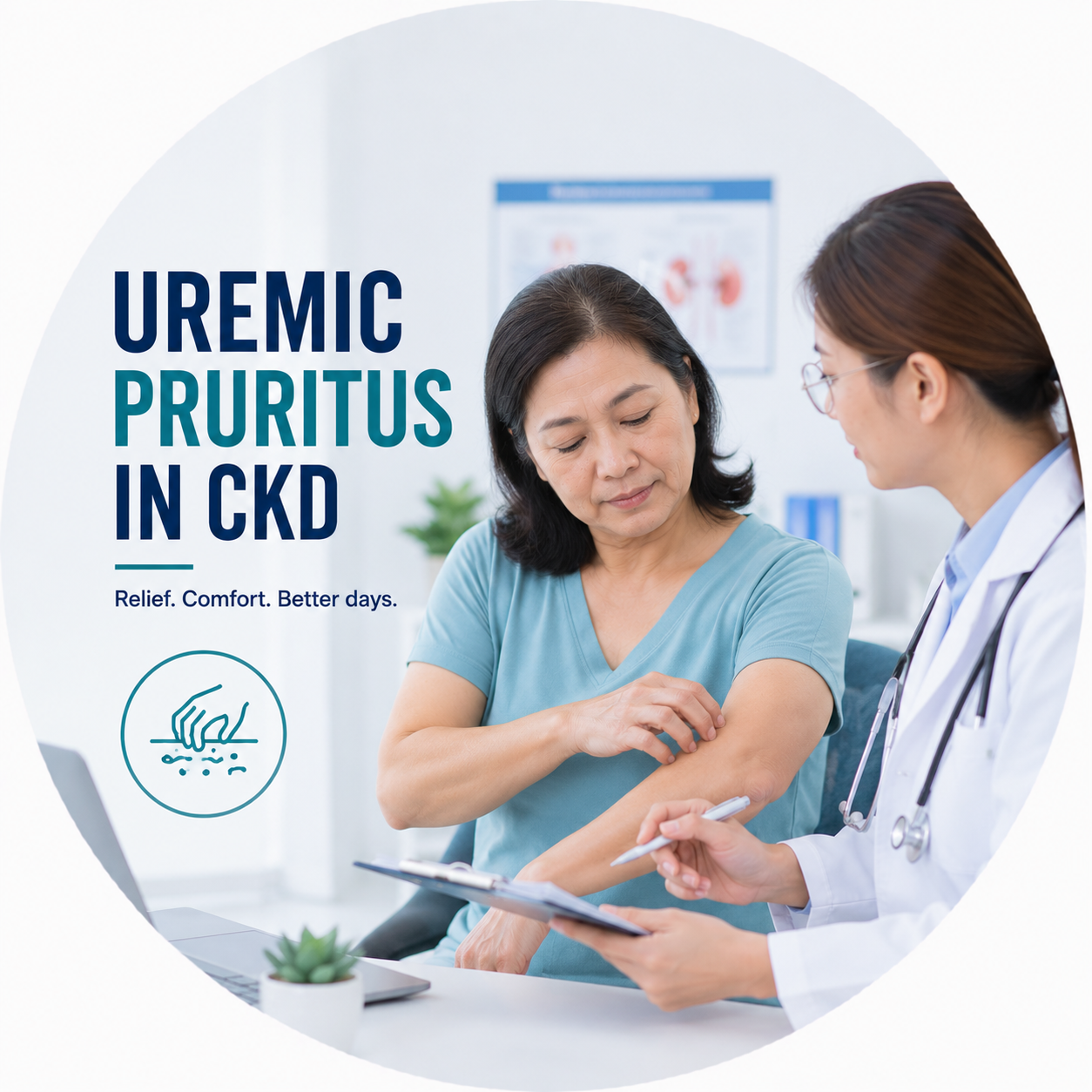 The Itch That Should Not Be Scratched: Uremic Pruritus in Kidney Disease